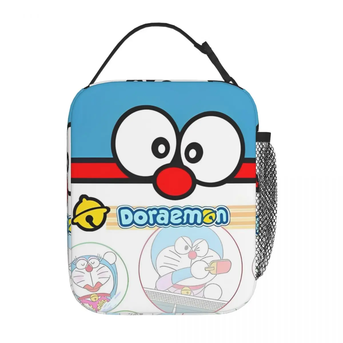 D-Doraemons Insulated Lunch Bag Thermal Bag  Lunch Container Kawaii Cartoon Leakproof Tote Lunch Box Girl Boy School Travel