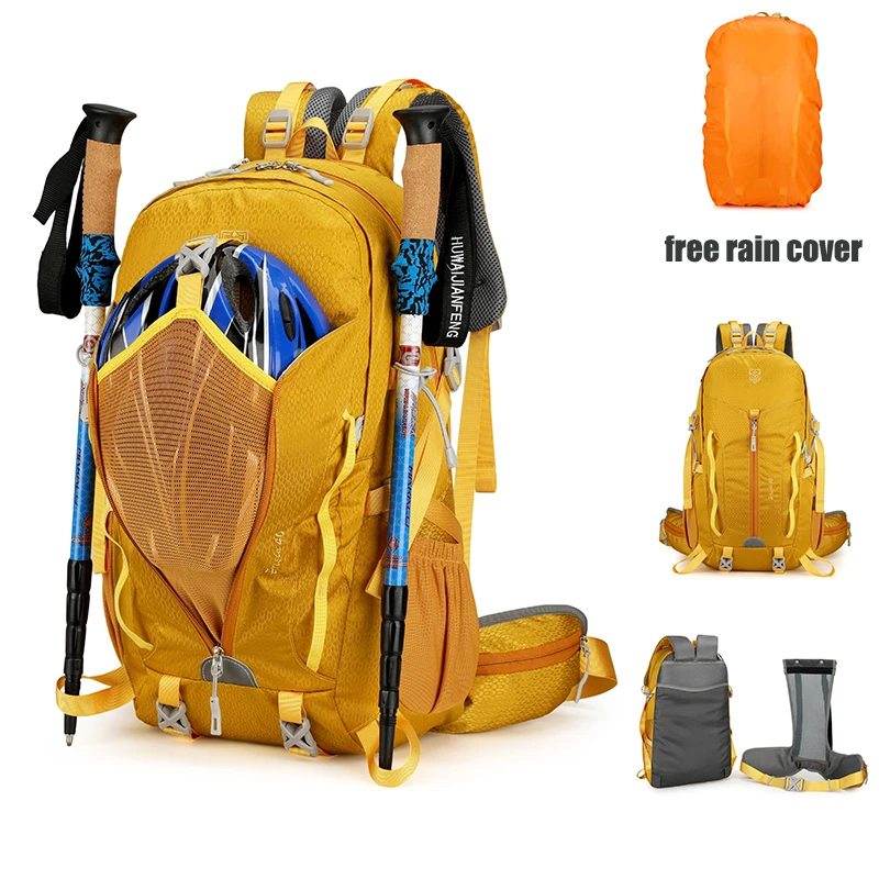 المشي لمسافات طويلة تخزين على ظهره قوي 40 لتر حقيبة السفر التكتيكية على ظهره الرحلات على ظهره تسلق الجبال المشي لمسافات طويلة التخييم على ظهره #1