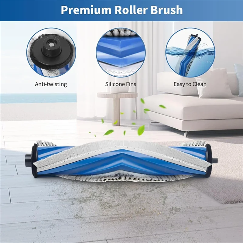 

23PCS Replacement Parts For ECOVACS For ECOVACS T30S PRO Robot Vacuum Cleaner Accessories-A54Q