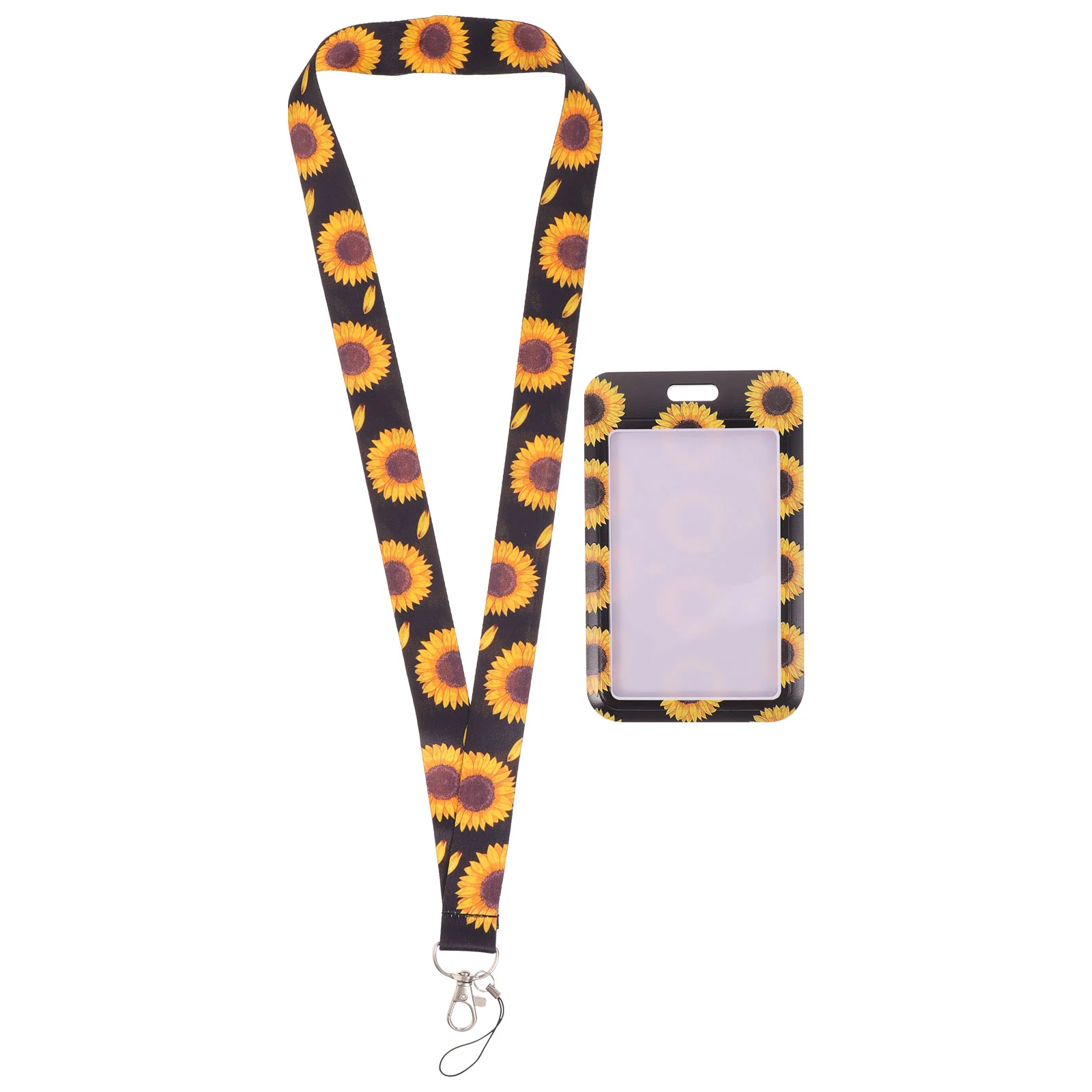 Card Sleeves Bus with Lanyard Work Holder Id Badge and Cover Student Anti-scratch Case Child