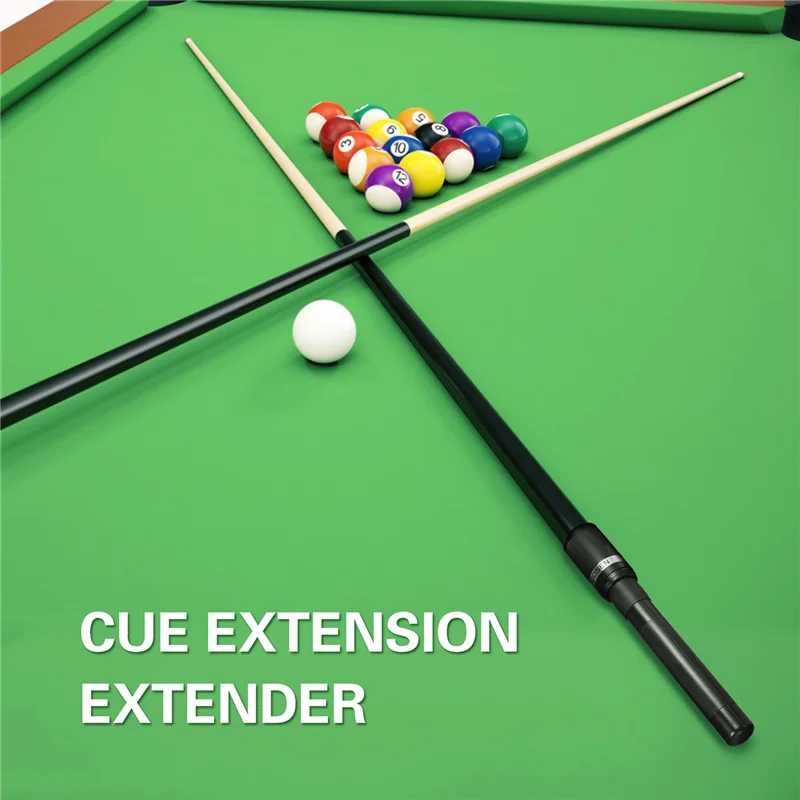 Extension télescopique pour queue de billard, accessoire de divertissement d'intérieur