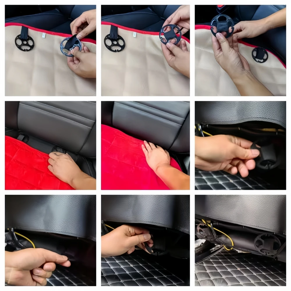 وسادة مقعد السيارة العالمية متينة ودافئة وأنيقة وعملية لسيارة Honda Toyota Peugeot Volkswagen Mercedes BMW Hyundai BYD Geely