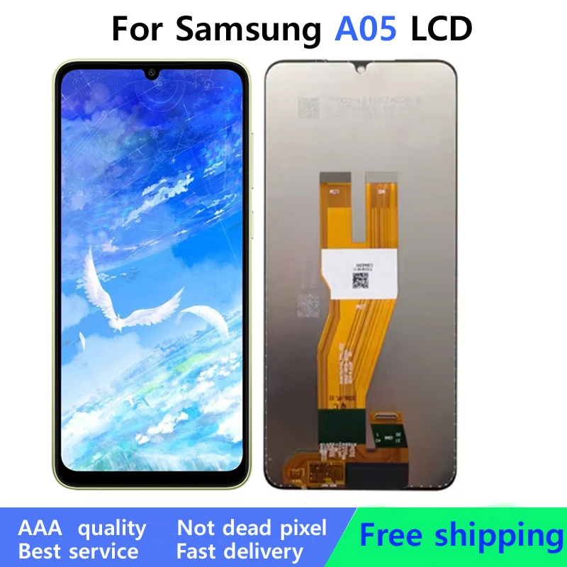 

6.7'' A055 A055F LCD Display Assembly Replacement For Samsung Galaxy A05 LCD Screen Touch Digitizer Repair Parts