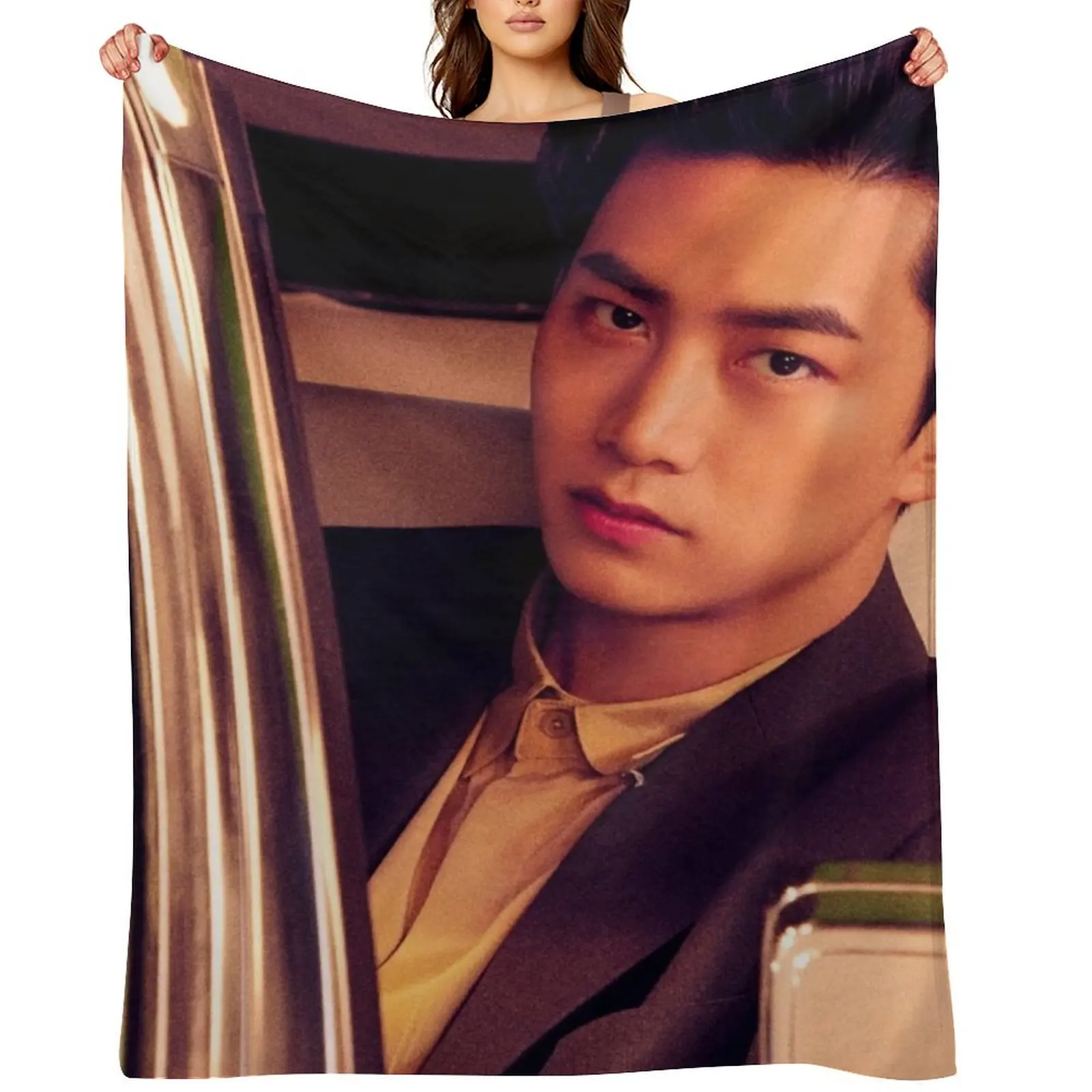 2PM With Me Again - TAECYEON Плед Декоративные диваны Пикник аниме Летние постельные принадлежности Одеяла