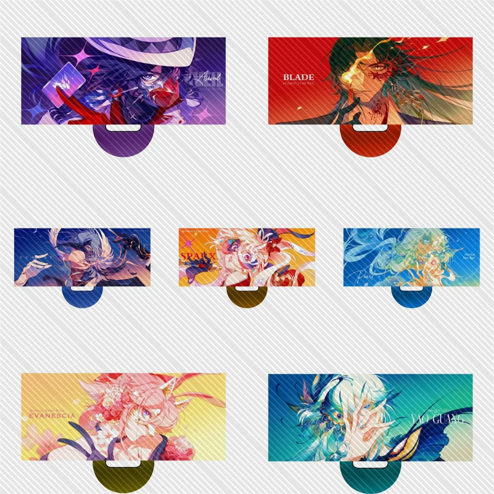 15CM Anime Honkai Impact Acrylic Keychain Stand Model Ornament Accessories Goods Christmas Gifts