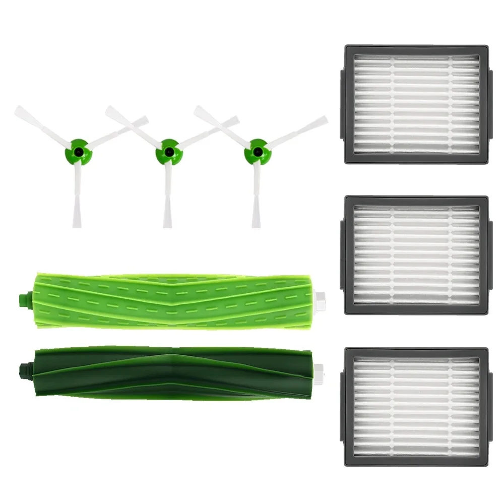 Vacuüm Accessoires Voor iRobot Roomba i3 i3+ i4 i4+ i6 i6+ i7 i7+ i8 i8+ E5 E6E7 Stofzak HEPA Filter Side Hoofdrolborstel Deel