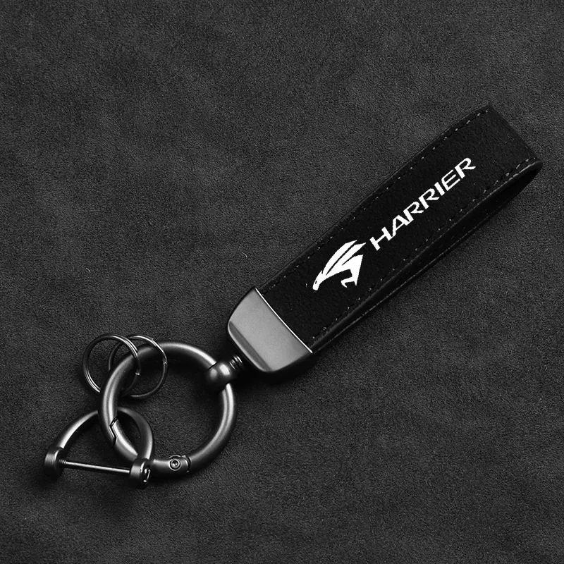 Car Keychain Suede Keychain Sport Car Key Ring Custom Gift With Logo For Toyota Harrier Corolla 2008 Avensis Rav4 Noah Car