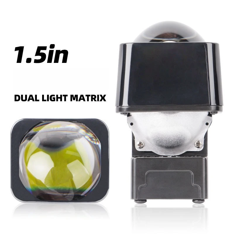 

1.5-inch 110W LED Matrix Bi-Beam Headlights, Laser Upgrade for Cars & Motorcycles, High-Performance Car Accessories, Led Lights