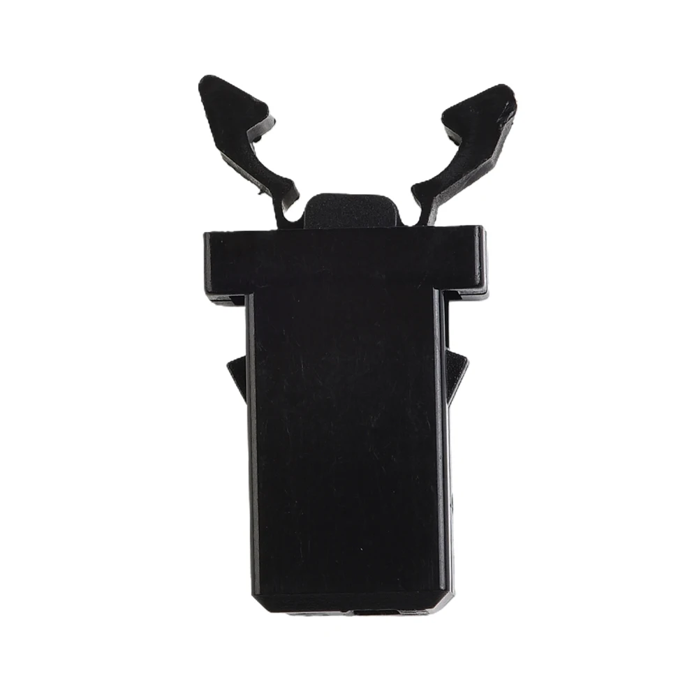 Forte oxidação, etc. Design de travamento exclusivo para fácil instalação e remoção Console Trava Toilet 1PC Preto Novo