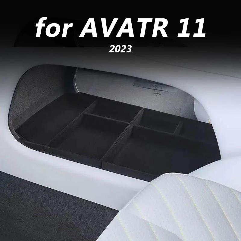 FOR AVATR 11 2023 Car interior decoration accessories, armrest box, storage box, storage partition layer