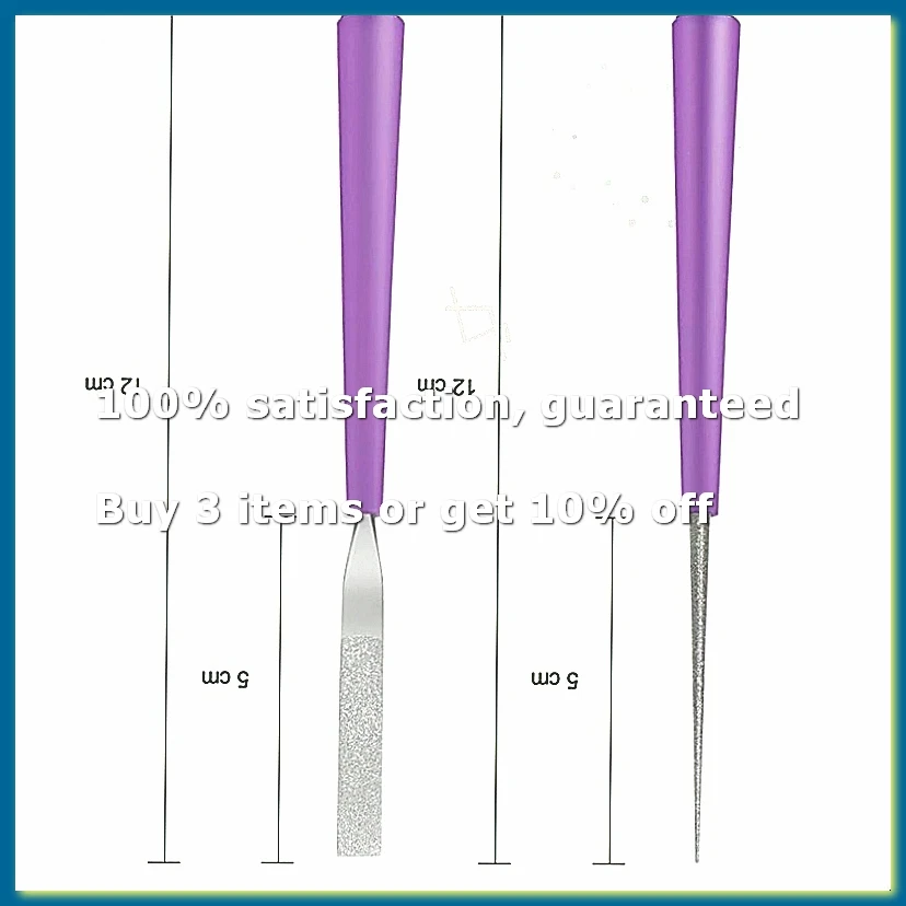 5PCS Bead Reamer Set Diamond Tipped Bead Reamer Beading Hole Enlarger Tool for Glass Plastic Metal Wood Beads-A10G