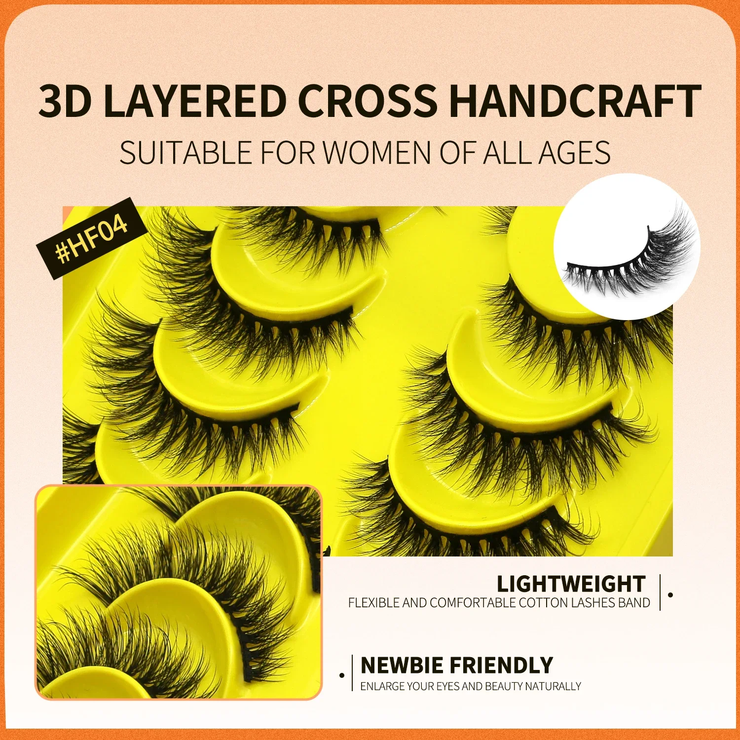 Veltrinay الرموش وهمية القط الرموش ثلاثية الأبعاد فو المنك جلدة رقيق Wispy طويلة سميكة قابلة لإعادة الاستخدام الرموش الصناعية ماكياج