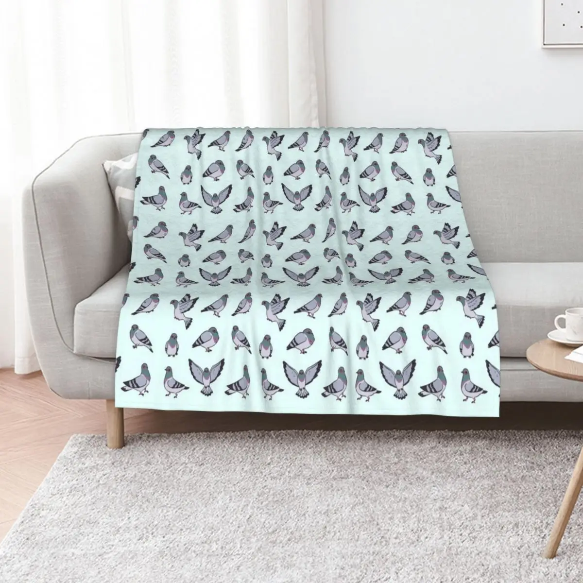 Cute cartoon Pigeons pack Throw Blanket Stuffeds sofa bed Soft Plaid Luxury Throw Multi-Purpose Heavy Blankets