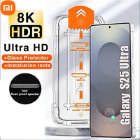 Xiaomi Oleophobic Dust Free Easy Installation Screen Protector for Samsung Galaxy S25 S24 S23 Ultra Plus Glass HD Tempered Film