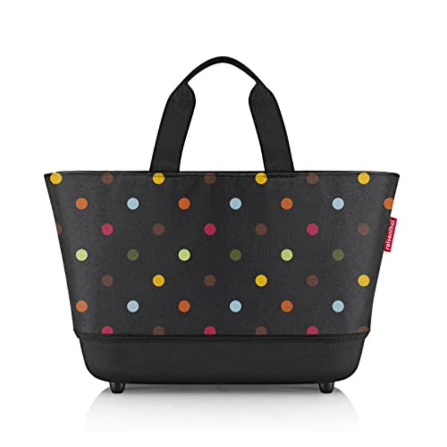 

Shopping basket with dots design Ideal casual shopping companion featuring high functionality perfect for daily errands grocery