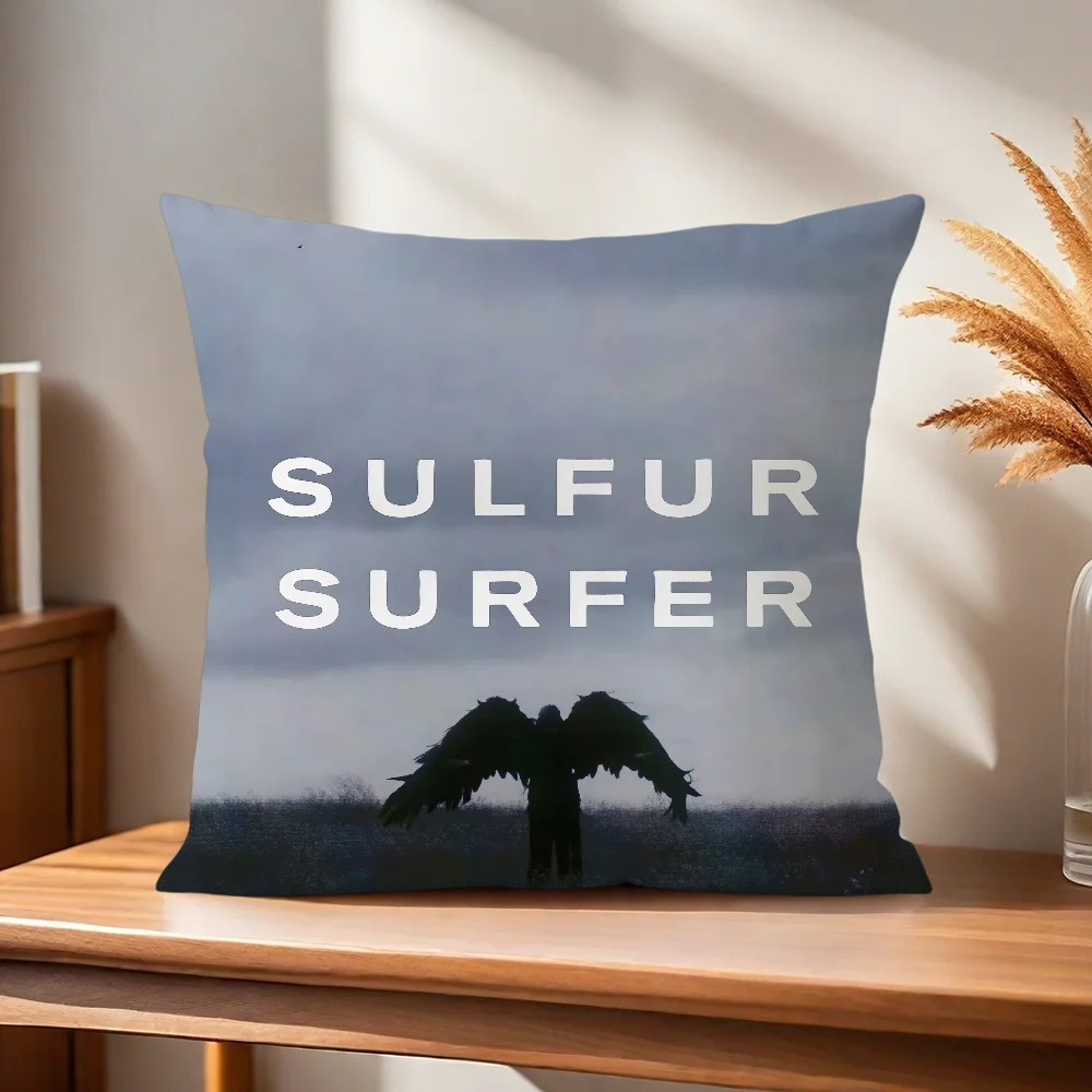 Bladee Sulfur Surfer Kissenbezug Kissenhülle für Zuhause, Sofa, Wohnzimmer, Büro, Café, Auto – Detail 6