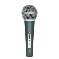 58A Supercardioid Dynamic Microphone For Stage Singing Professional Wired for Shure Karaoke BBOX Recording Vocal