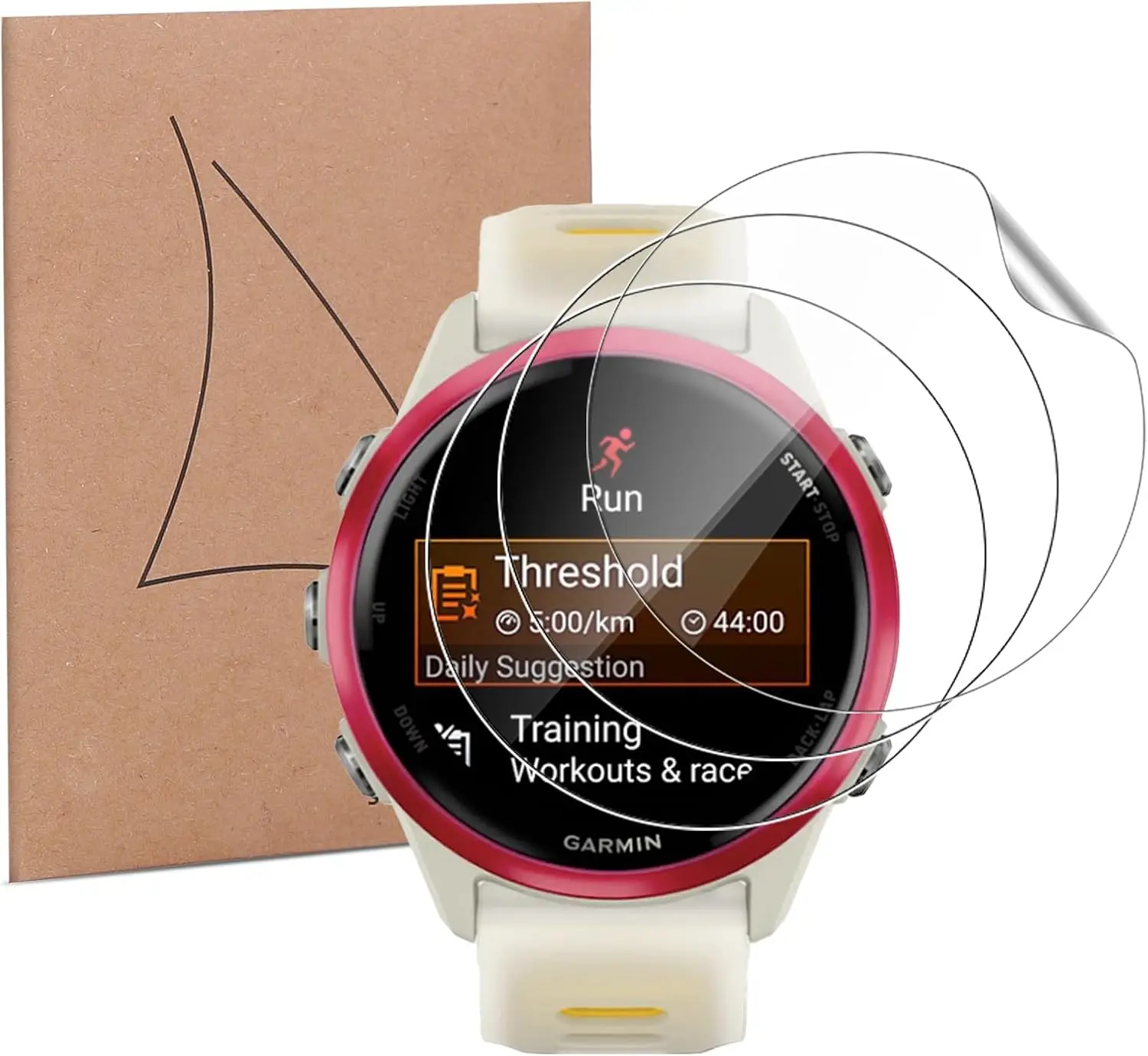 3 قطعة/الحزمة هيدروجيل طبقة رقيقة واقية ل Garmin Forerunner 970 965 570 265 265S لينة واضحة واقي للشاشة فيلم