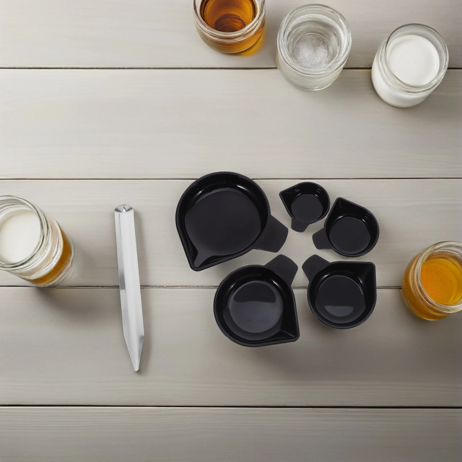 

Stainless Steel Weighing Pan Laboratory Scale Round Portable Tray Gems Food