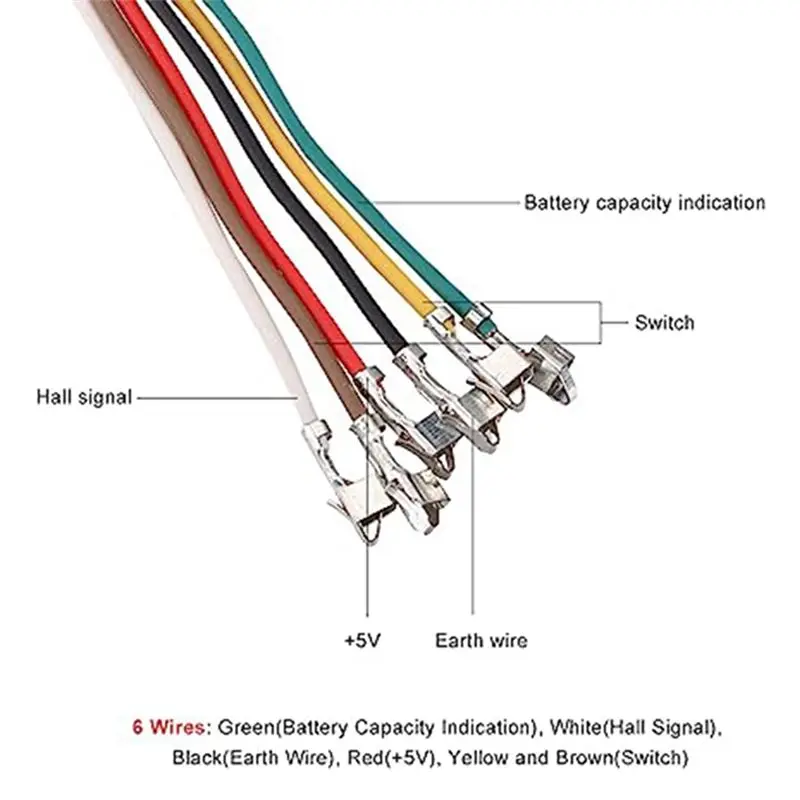 

Oct.93 Electric Vehicle Turn Handle with Switch Power Display Finger Dial Thumb Governor Electric Bicycle Mountain Bike Pass