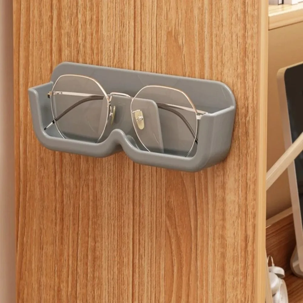 Punch-free Sun-glasses Display Holder Wardrobe Decoration Home Tidying Glass Showcase Wall Mounted Portable Glasses Storage Rack