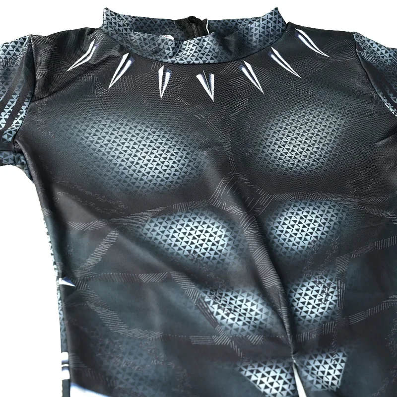 Pantera nera Wakanda Forever Marvel Costume da supereroe Adulti Tute Tute Cosplay Party Dress Up TChalla Shuri