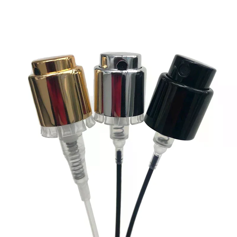 Tappo di bottiglia da 15mm 20mm Spruzzatore a nebbia fine Spruzzatore di bottiglia utilizzato per ugello corrispondente per bottiglia di profumo in alluminio tipo baionetta da 15mm