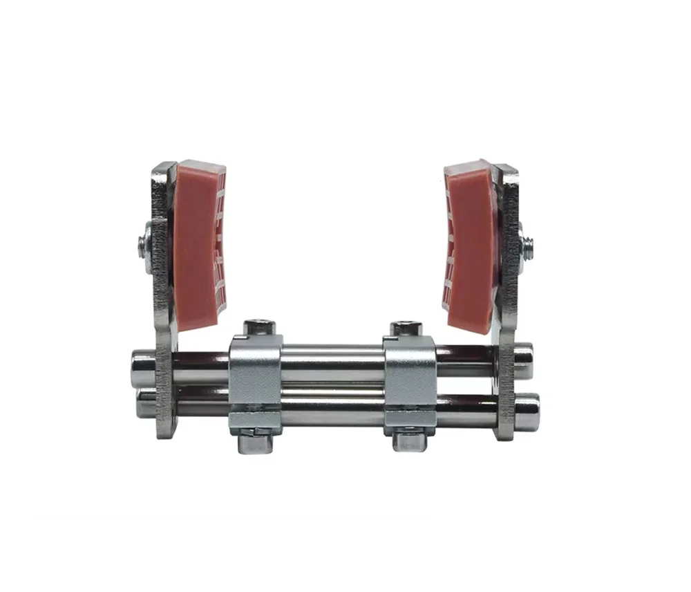 MHZ16D Series Mechanical arm clamp telescopic support pneumatic finger  parallel gripper adjustable size arc-shaped clamping