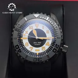 Black Fashion Business Watch High Quality Sapphire Glass NH35 Movement New Waterproof Men's Watch Luminous