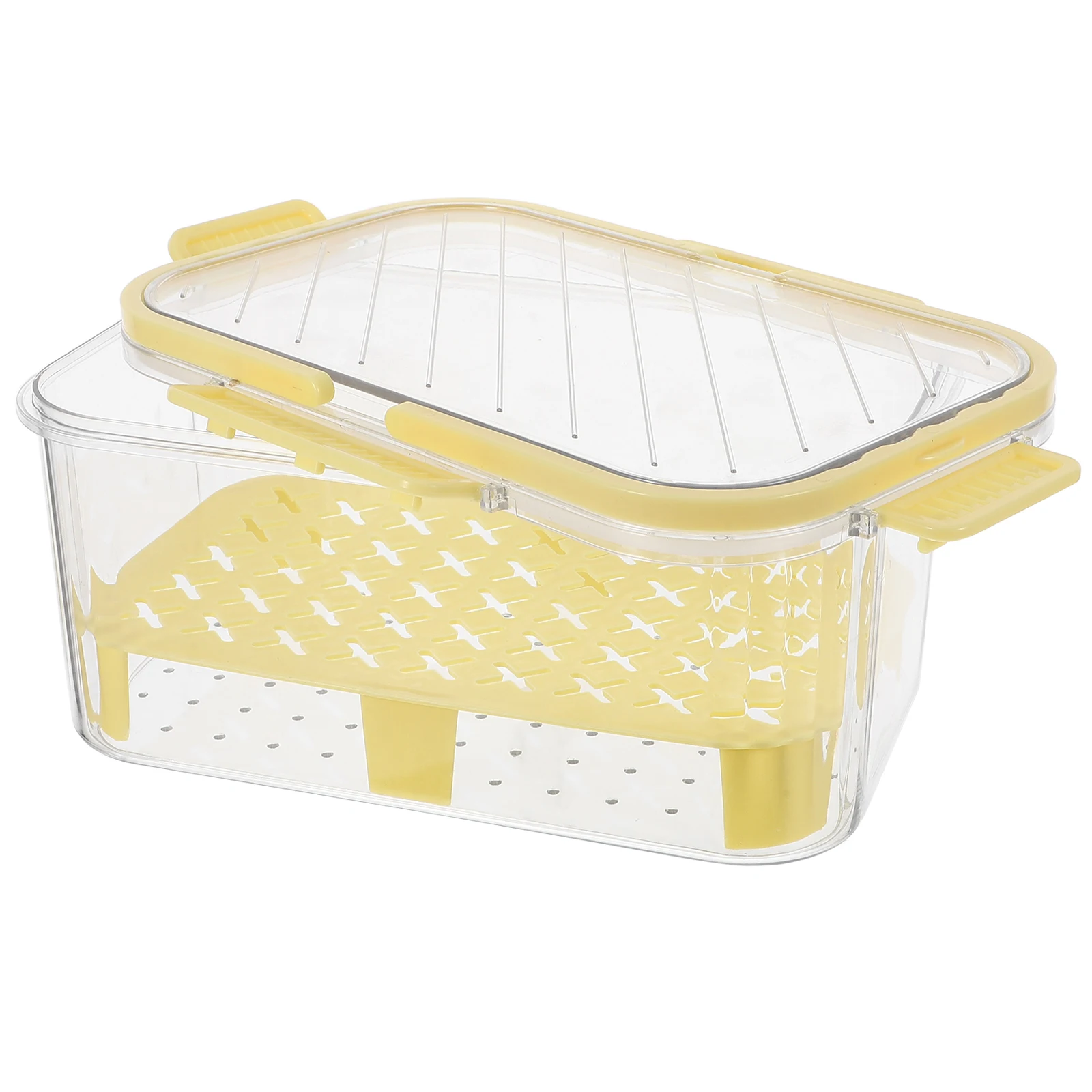 

Food Storage Containers Portable Camping Picnic Fridge Freshness Saver Produce Container Fruit Vegetable OrganizerReusable