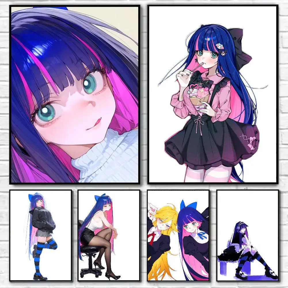 

STOCKING with GARTERBELT Poster Self-adhesive Art Waterproof Paper Sticker Coffee House Bar Room Wall Decor