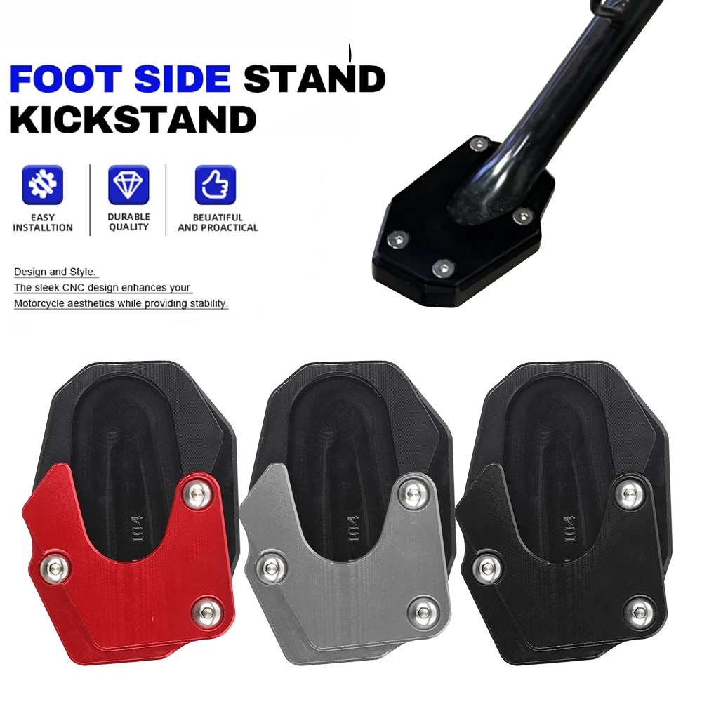 

Motorcycle Foot Side Stand Extension Pad Kickstand Plate For Suzuki GSX-S1000 GT Katana GSX-S950 GSX-S1000F/S GSX8S GSXS750