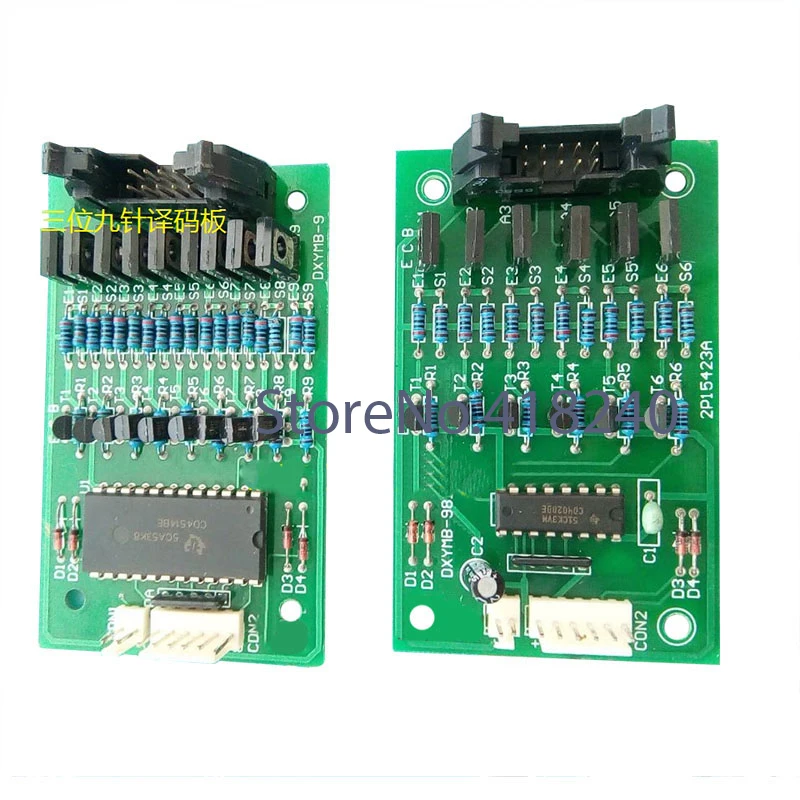 Computer Embroidery Machine Parts Three Decoder Board Six Pin Nine Needles Needle 6 9