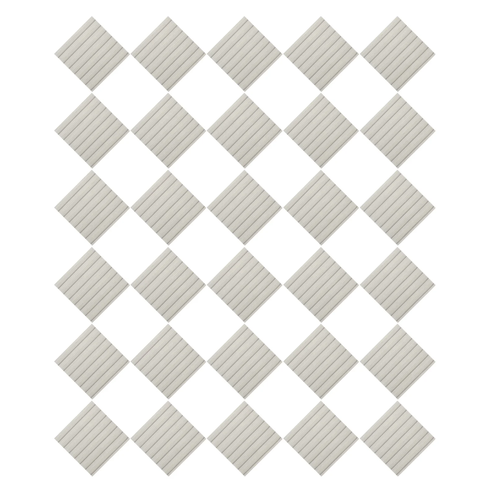 

30Pcs Wood Grain Peel and Stick Wall Panel 30x30cm Waterproof Self Adhesive Faux Wood Slat Decor for Bathroom Kitchen Modern