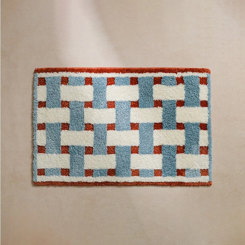 Bathroom mats, thickened absorbent mats, household floor mats, bathroom door non-slip carpets