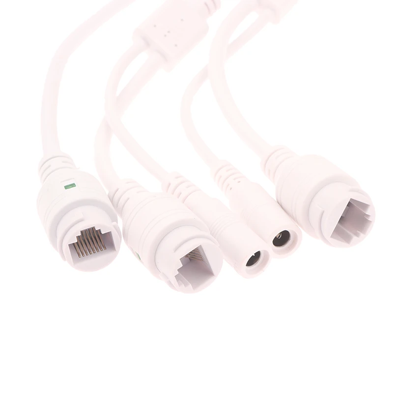 11-core 2 koppen kabel met RJ45-connectoren Waterdichte kabel Netwerkcamera PCB-module Video Power 9-Core 1/2 kop