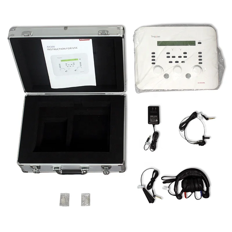 Tingoton Dual Channel Clinical Diagnostic Hearing Tester with Pure Tone & Speech Audiometry Audiometer