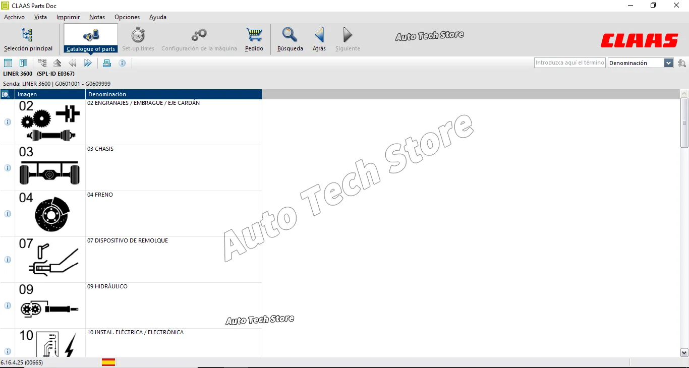 2023.10 For Claas Parts Doc Agricultural Updated 799 EPC Spare Parts Catalog Automobiles Car Repair Diagnostic Tools Software