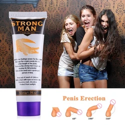 50ML/1Pcs Strong Big Penis Male Enhancement Increase Pills Man Sex Time Delay Erection Penis Stronger Thickening Massage Cream