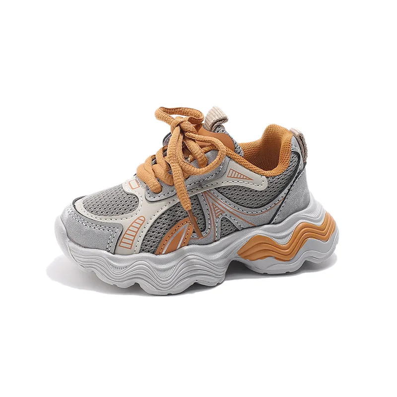 Zapatos Niña 2025 Spring New Kids Sneaker Fashion Versatile Girls' Casual Shoes Soft Soled Anti Slip Boys' Mesh Shoes Кроссовки