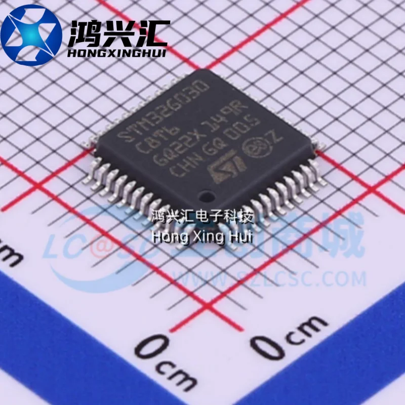 جديد/الأصلي STM32G030C8T6 LQFP-48 ST STMicroelectronics MCU متحكم صغير