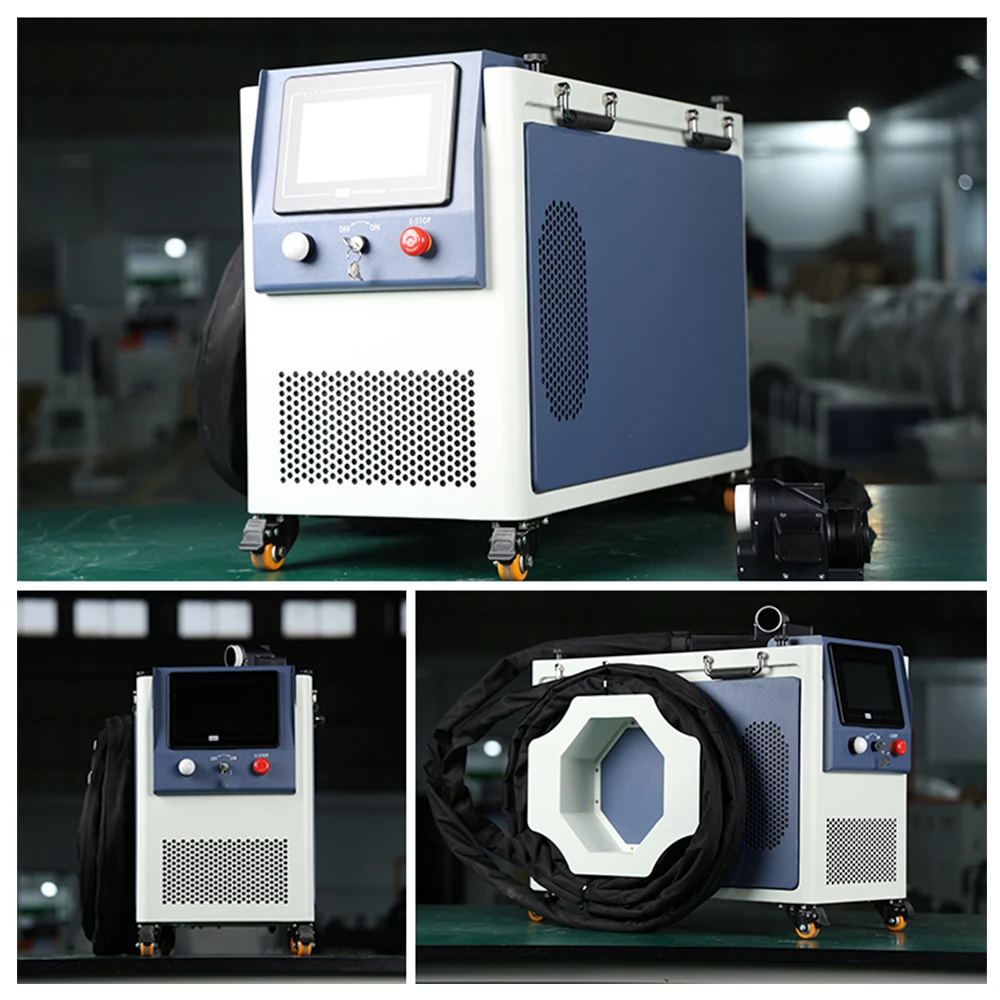 DMK 2025 Year New Products 500W Air Cooled Pulse Cleaning Machine GT-500 High Efficiency Low Weight With New Cleaning Head