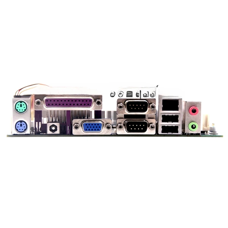 I ntel industri x86 motherboard mini itx 855 chip mendukung CPU Pentium/Celeron M