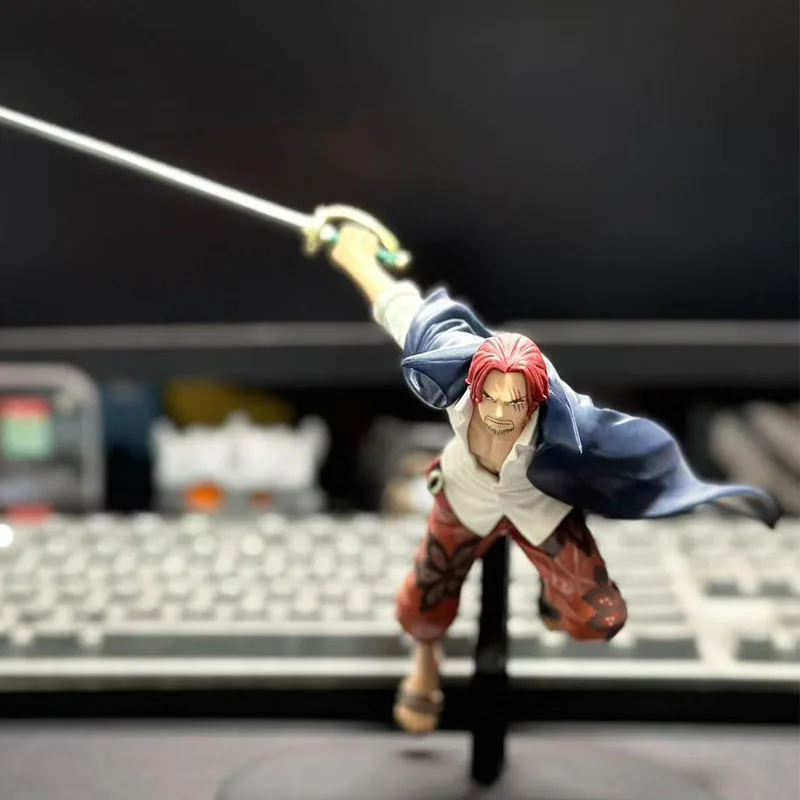

Bandai Banpresto Piece Battle Record Collection Shanks Аниме Модель Рисунок Оригинальная игрушка в штучной упаковке Кукла Детский подарок Настольные украшения