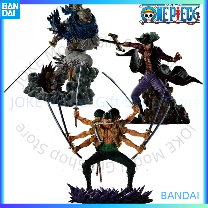 

BANDAI Ichiban Kuji One Piece EX Bushido No Keifu Busho Showdown Roronoa Zoro Dracule Mihawk Shimotsuki Ryuma Anime Figures