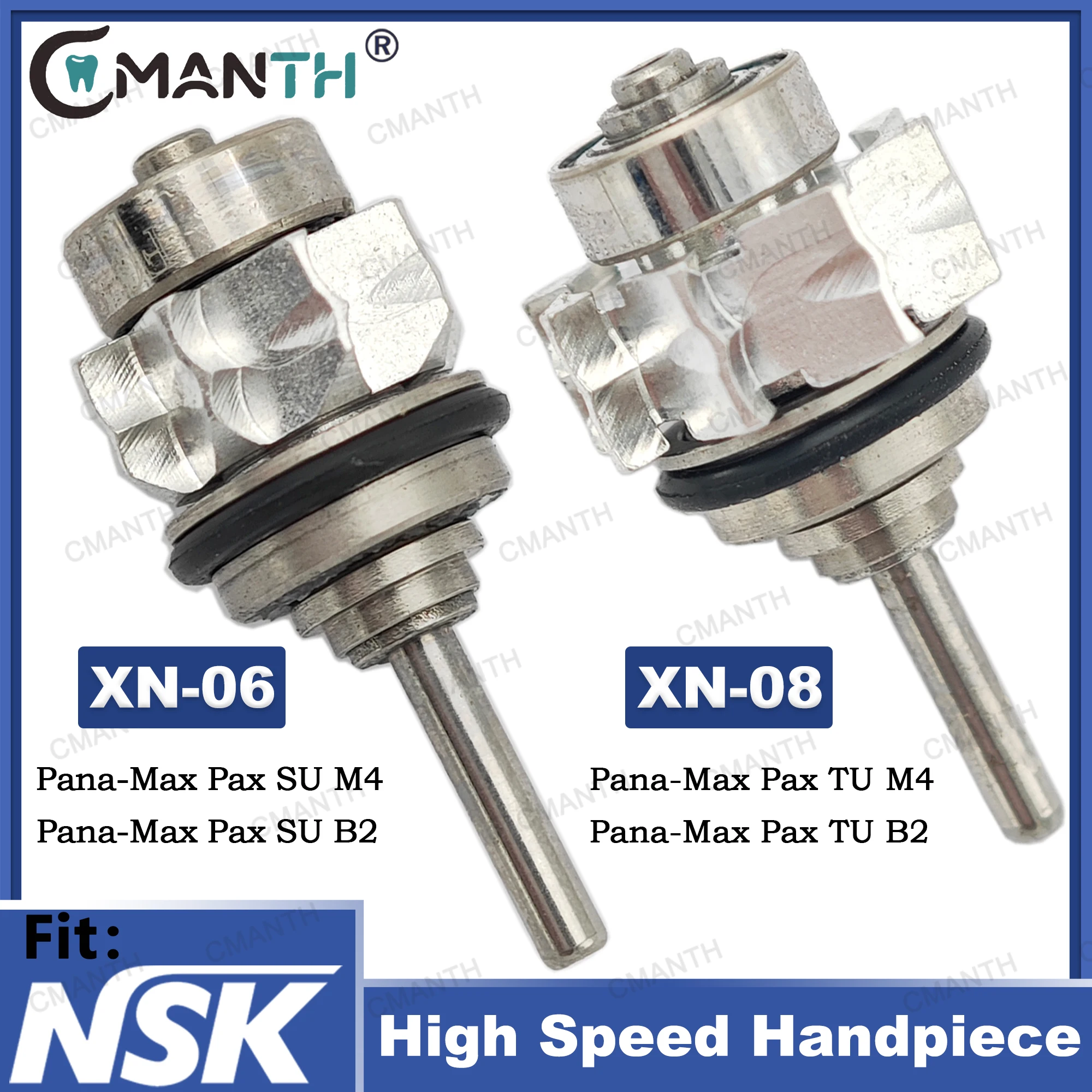 

Dental Cartridge Rotor Dentistry Accessories PAX-SU03 / PAX-TU03 Fit NSK Pana-Max Pax SU / TU M4 B2 High Speed Handpiece