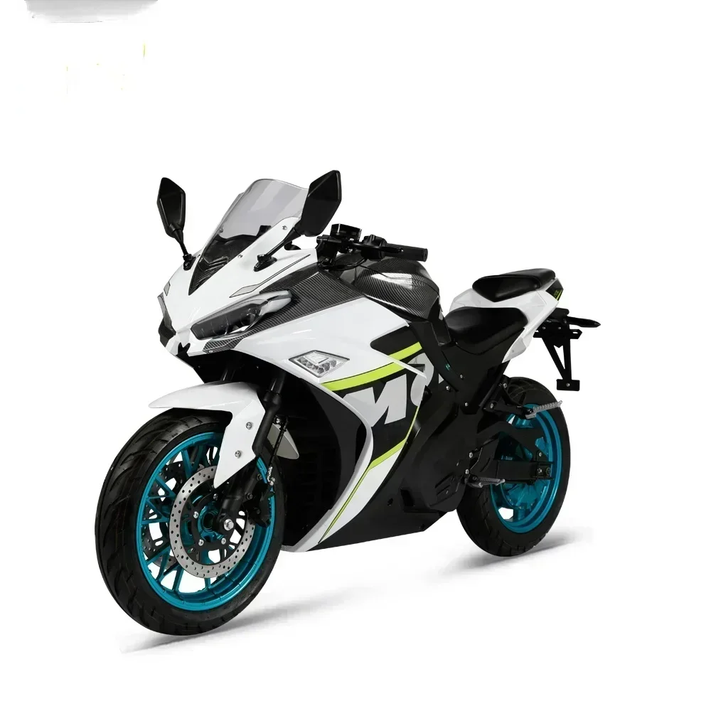 The latest model in 20242023 latest mid-mounted 8000w battery life 220km motor adult electric motorcycle