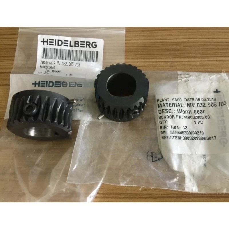 Запчасти для C5.006.408F Детали машины Heidelberg SM102CD102, группа остеклов, резиновая червячная передача MV.032.905/03