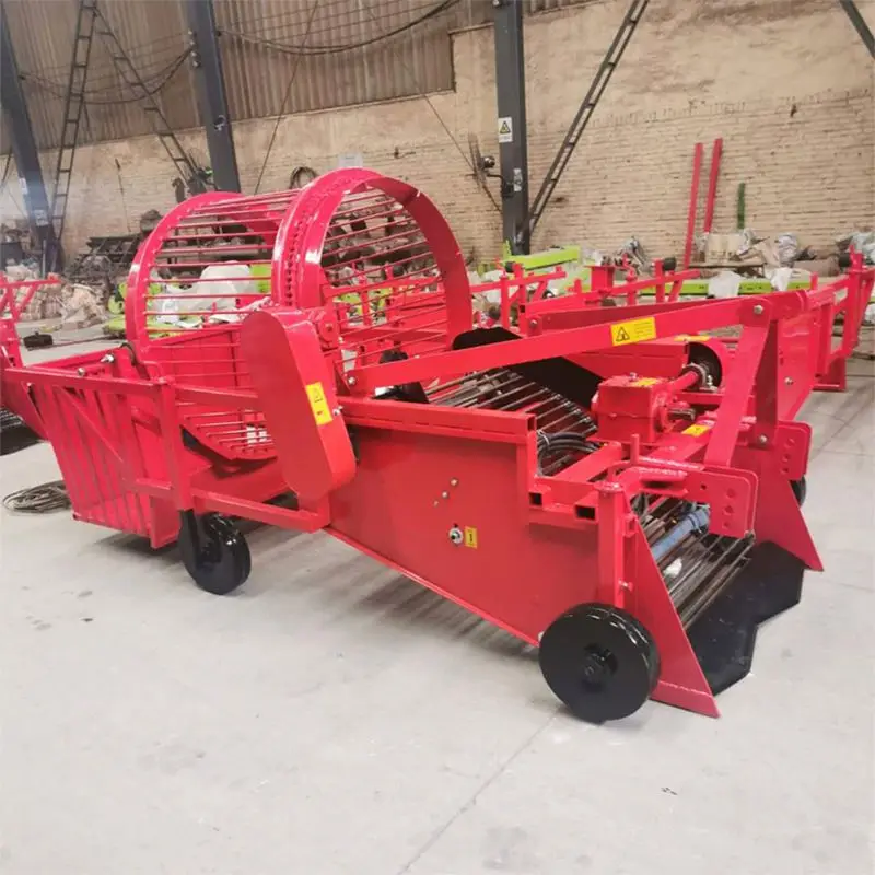 Plastic Film Recycling Machine Farmland Residual Film Stone Cleaning Recycling Machine Drum Farm Root Picker Peanut Garlic