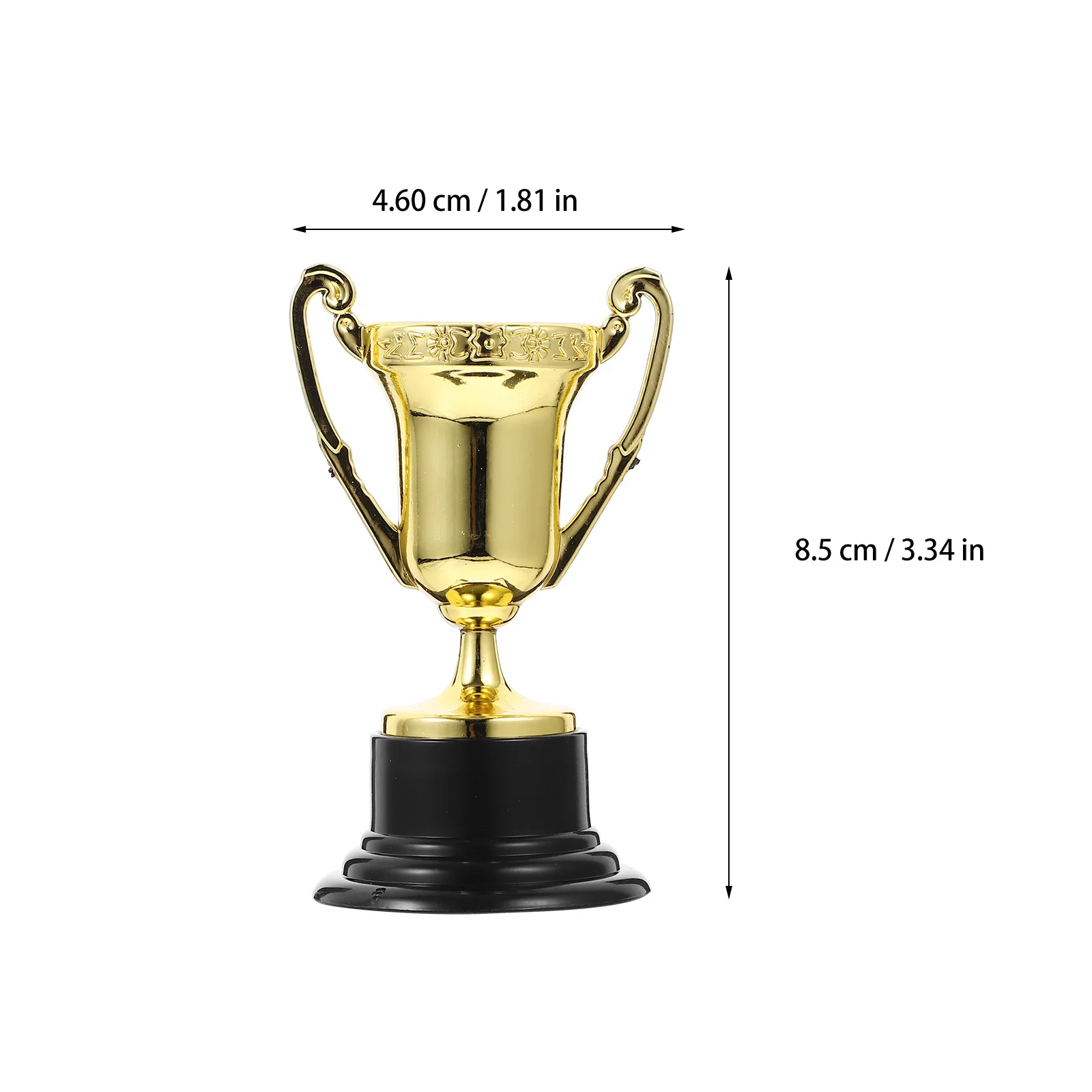 10 Pcs Trophy Home Desktop Decor Kids Award Reward Prize Cup Mini Toy Model Household Small